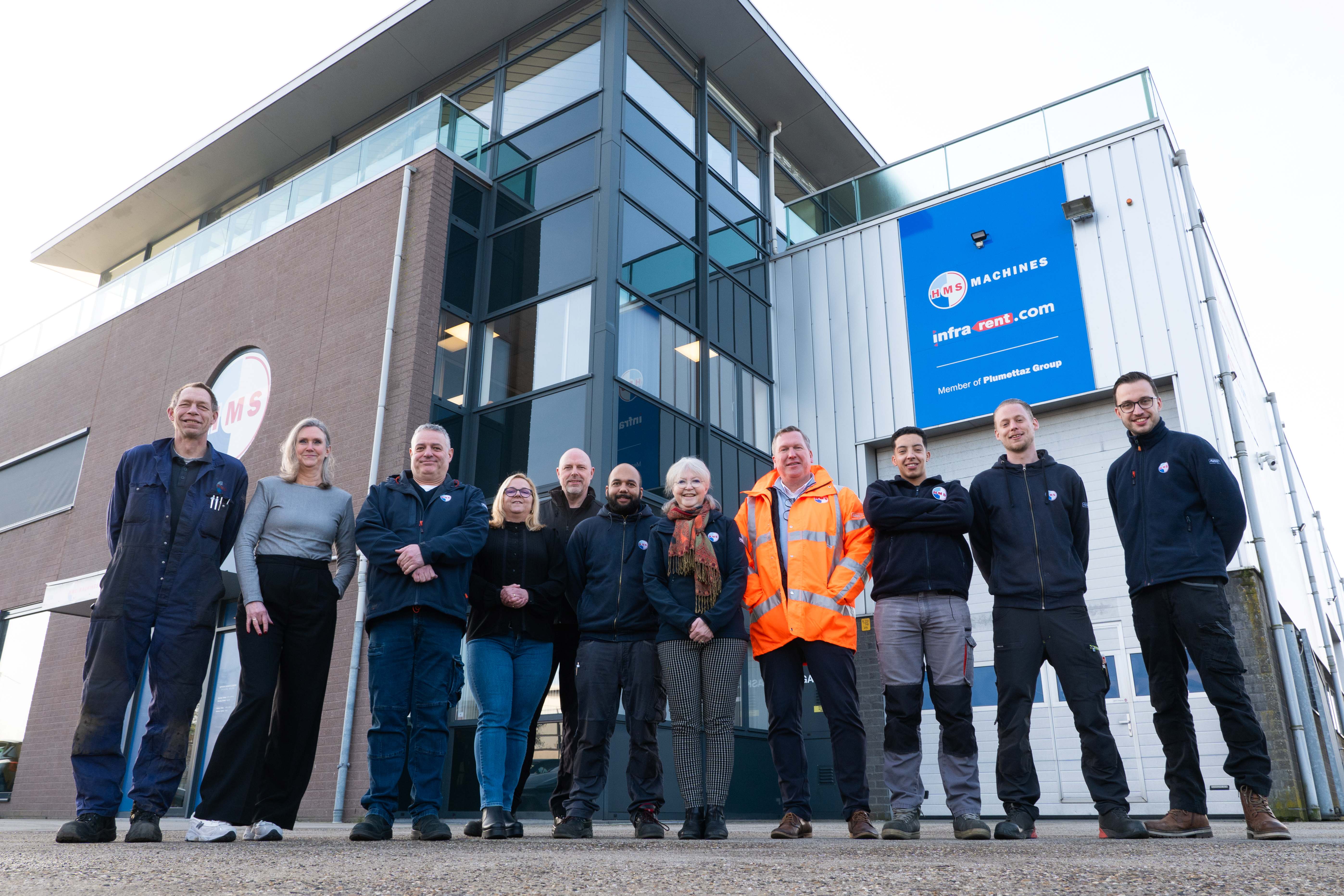 HMS en Infrarent medewerkers 